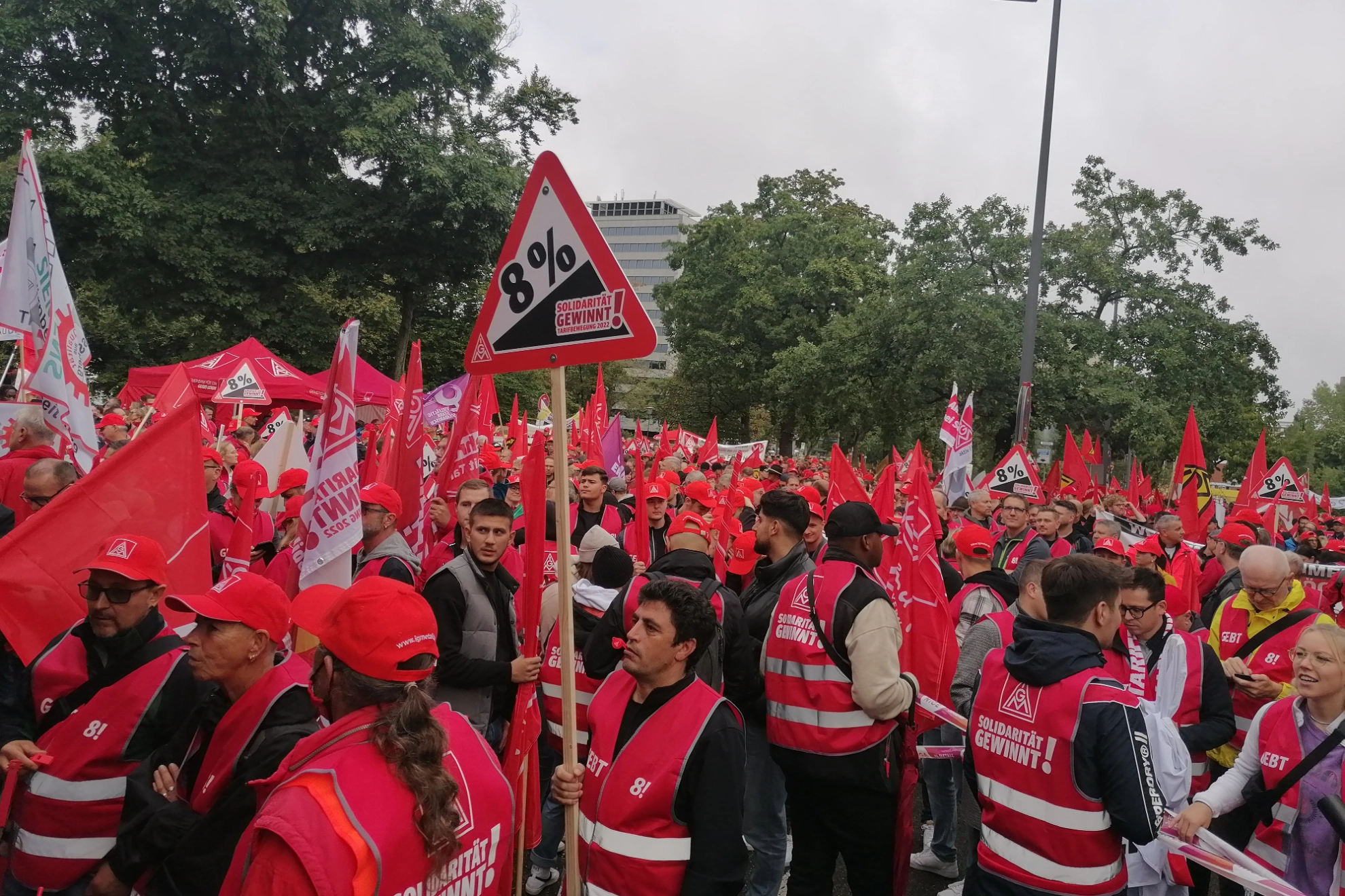 Tarifauftakt 2022 in Nürnberg