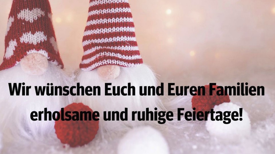 Frohe Weihnachten